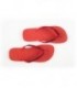 Red & Lt Red Rhinestone Flip Flops