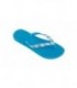 Turquoise & Triple Stripe (Aquamarine + AB) Wedding Flip Flops